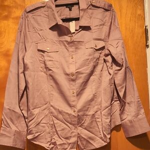 Talbots Pink Blouse